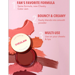 رژگونه کاسه ای چرب شیگلم مدل sheglam color jam