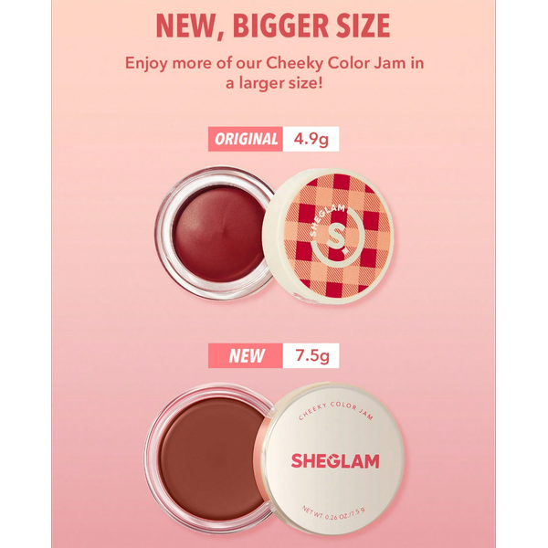 رژگونه کاسه ای چرب شیگلم مدل sheglam color jam