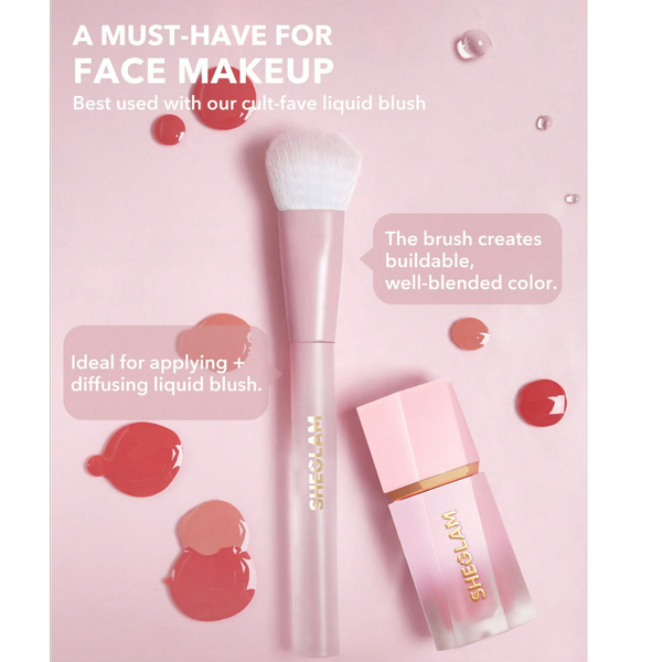 براش رژگونه کالر بلوم صورتی COLOR BLOOM LIQUID BLUSH BRUSH PINK