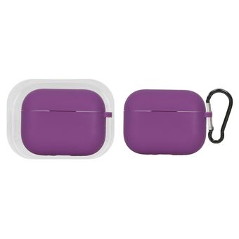 کاور ایرپاد سیلیکونی اورجینال Apple Airpods Pro 3 - ارغوانی (پک دار)
