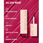 تینت لب شیگلم sheglam lip tint obsessed