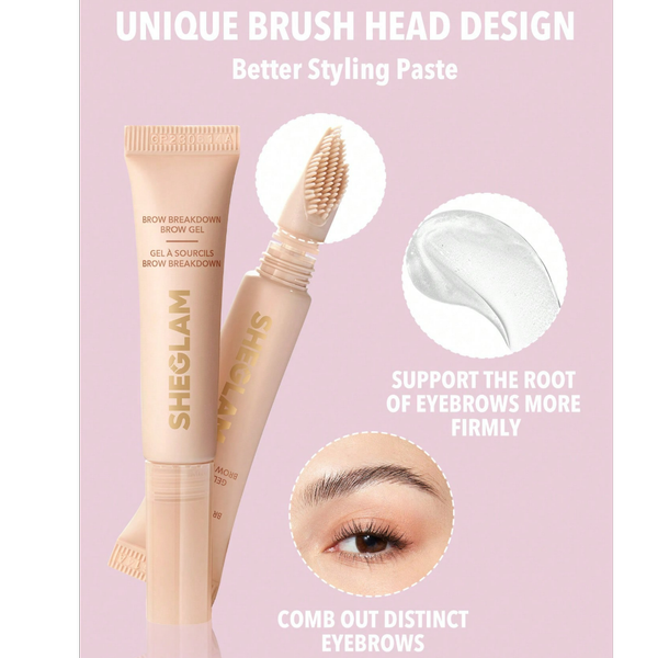 ژل ابرو شیگلم تیوپی Sheglam Gel brow breakdown