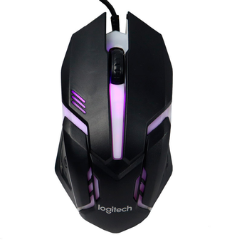 موس گیمینگ با سیم طرح Logitech M200