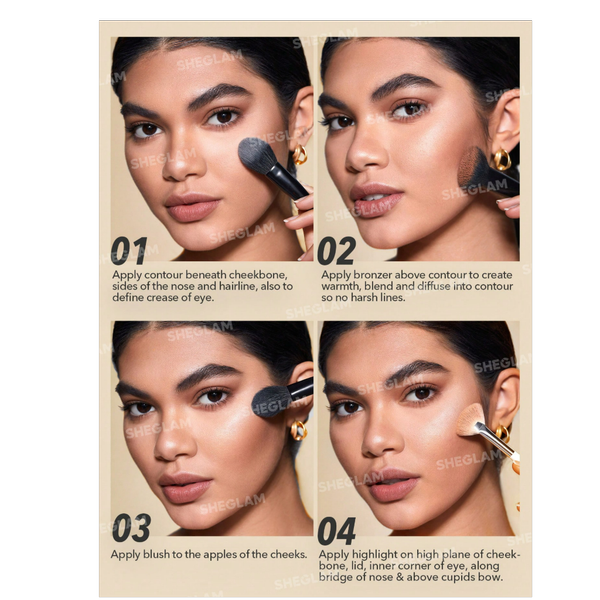 پالت کانتور شیگلم SHEGLAM STEREO FACE