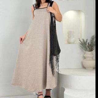 پیراهن بندی دو رنگ لوئیزا