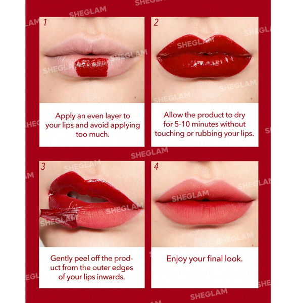 تینت لب پیل آف شیگلم sheglam PEEL TALK LIP TINT