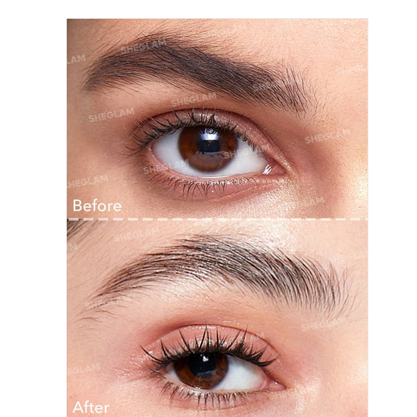 ژل ابرو شیگلم لیفت کننده Sheglam Set Me Up Brown Hold-Crystal clear