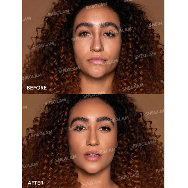 بالم کرمپودری فول کاوریج شیگلم مدل Full Cover رنگ Almond