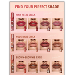 رژ لب جامد 4 طبقه شیگلم | SHEGLAM Multi-Layer Lipstick Stack