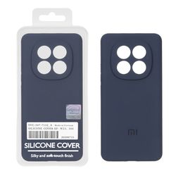 قاب سیلیکونی پاک کنی اورجینال Master Quality مدل Xiaomi Redmi Note 15 - سرمه ای (پک دار)
