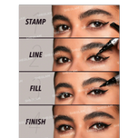 خط چشم دو سر ضد آب شیگلم استامپ دارمدل WING IT WATERPROOF LINER DUO – BLACK