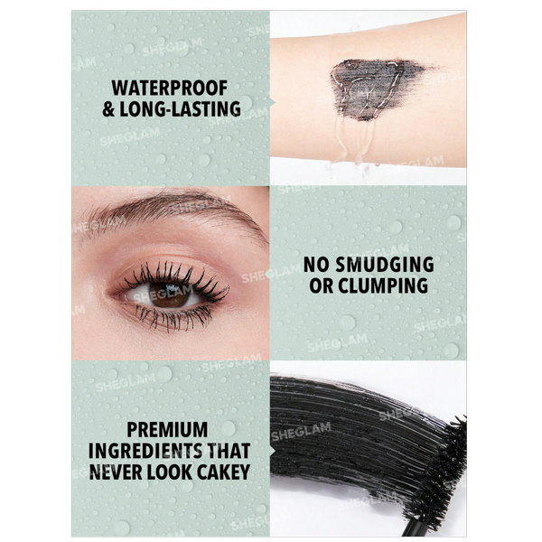 ریمل ضد آب شیگلم دو سر Sheglam Waterproof mascara