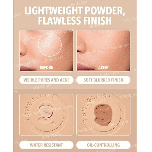پنکیک کرم پودری شیگلم | Sheglam Pancake Powder