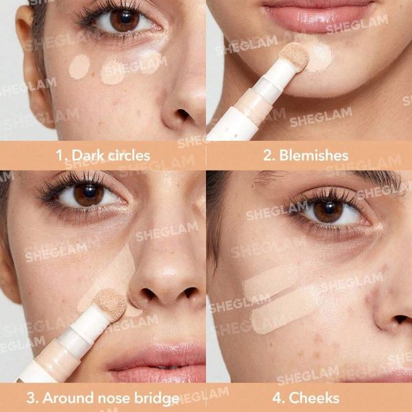 کانسیلر شیگلم مدل Complexion Boost رنگ Nude