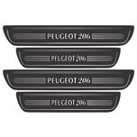 پارکابی خودرو آداک طرح چرم کد P206 مناسب برای پژو 206 مجموعه 4 عددی