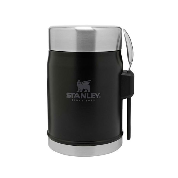 ظرف غذا استنلی مدل کلاسیک قاشق دار گنجایش 0.4 لیتر