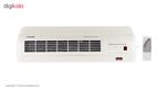 فن هیتر برقی نوا مدل NH-1256WH | بخاری دیواری و رومیزی 2000 وات با ریموت کنترل