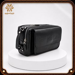 کیف دستی چرم اصل نایب کد 555