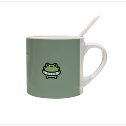 فنجان طرح قورباغه