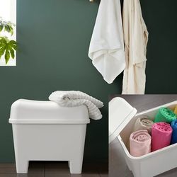 چهارپایه بهمراه باکس نگهدارنده ایکیا سری BURSJON