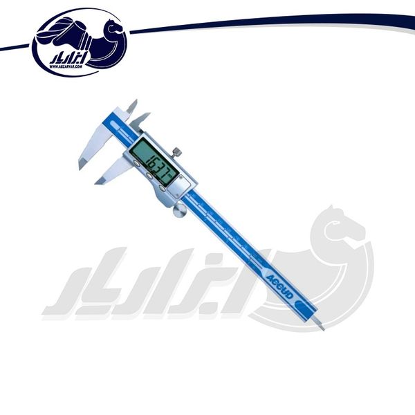 کولیس دیجیتال صفحه فلزی آکاد مدل 16-008-111 سایز 20 سانتی متر