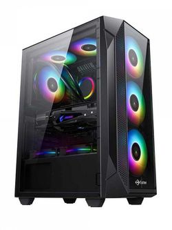 کیس گیمینگ نسلi3 14400f/RTX3070/H610/16G RAM/14