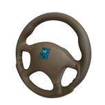 غربیلک فرمان جدیدپژو405 پارس رنگ کرمی جنس پلی یورتان اصلELX