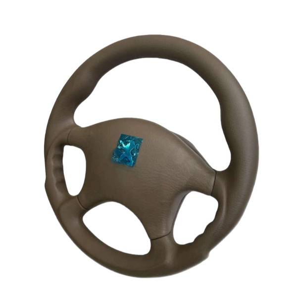 غربیلک فرمان جدیدپژو405 پارس رنگ کرمی جنس پلی یورتان اصلELX