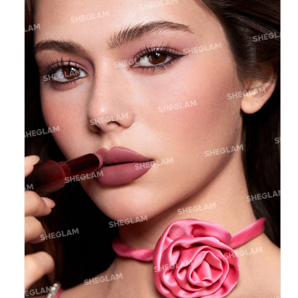 رژ لب داینامیت امبر رز شیگلم رنگ CHERISH YOU