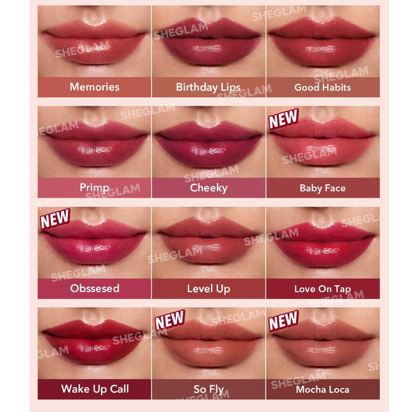 تینت لب شیگلم مدل TAKE A HINT-LIP TINT رنگ LEVEL UP