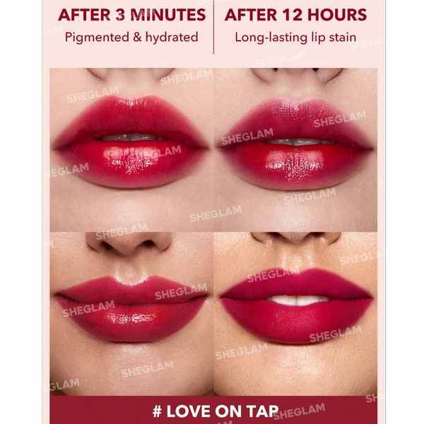 تینت لب شیگلم لاو تاپ Sheglam Lip Tint love on top