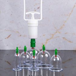 دستگاه بادکش طبی بدن 6سر (حجامت)