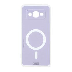 قاب Colorful Magic طرح مگ سیف محافظ لنزدار Samsung Galaxy J2 Prime / G530 / Grand Prime - بنفش