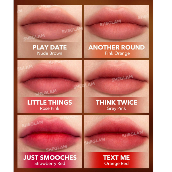 رژلب ضد آب و مات شیگلم SHEGLAM soft haze lip blur