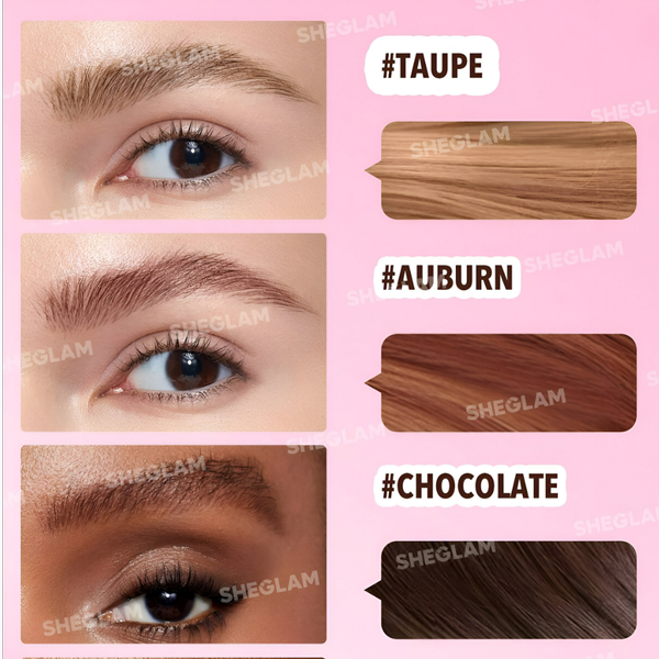 هاشور ابرو شیگلم مدل Brow Fection | SHEGLAM Brow Fection Angled Brush & Dip