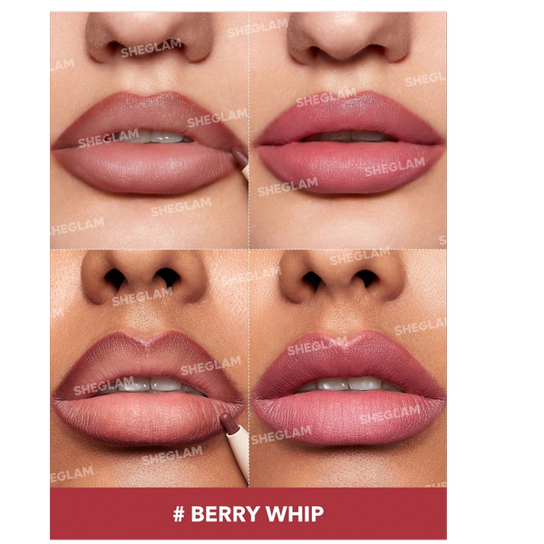 خط لب و رژ لب دو سر Berry Whip شیگلم