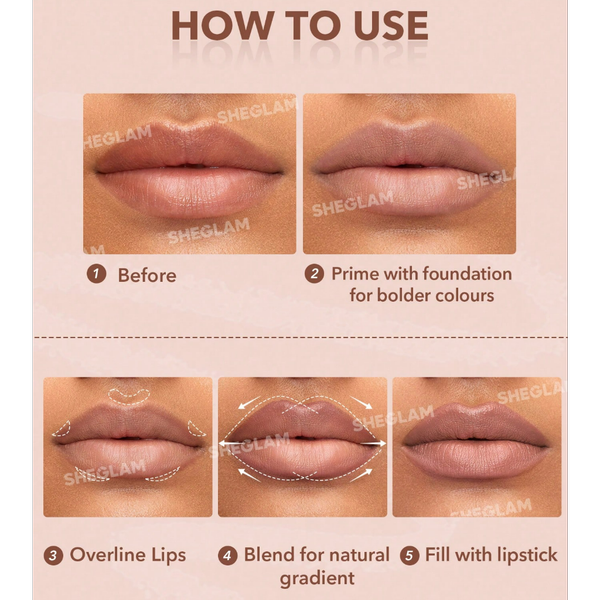 خط لب مات و مخملی شیگلم SO LIPPY LIP LINER