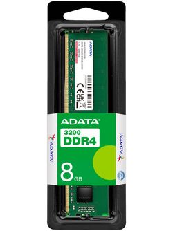 رم کامپیوتر ای دیتا مدل AD4U32008G22-SGN ظرفیت 8 گیگابایت فرکانس 3200 مگاهرتز تک کاناله CL22