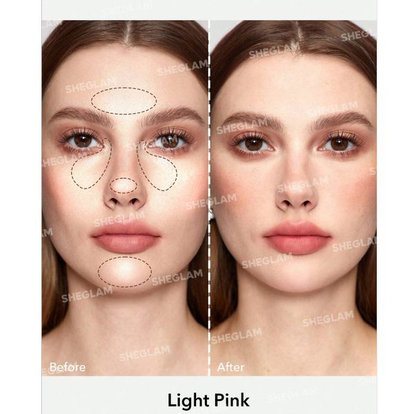 پودر بیک شیگلم مدل لایت پینک | SHEGLAM Insta-Ready Loose Powder - Light Pink