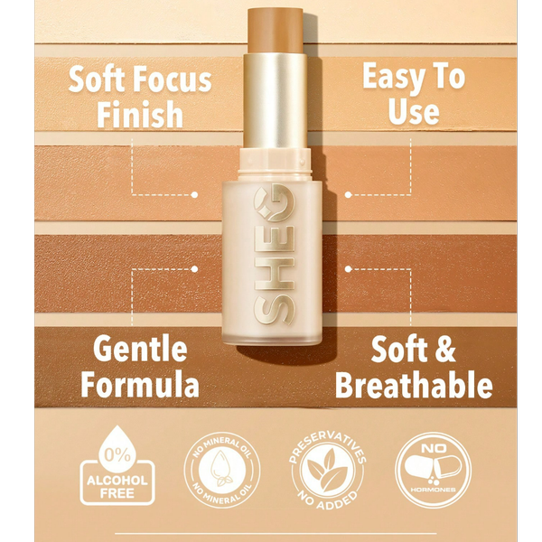 کرم پودر استیکی شیگلم SKIN MAGNET HIGH COVERAGE FOUNDATION STICK