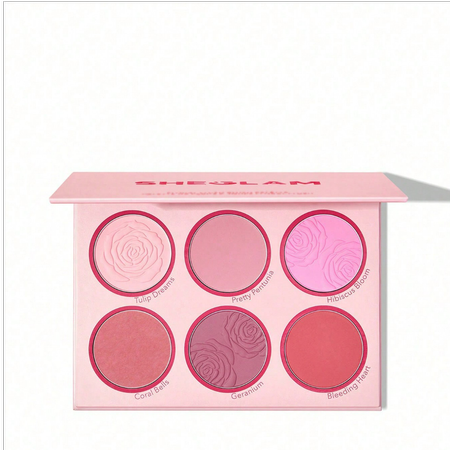 پالت رژگونه شیگلم 6 رنگ Sheglam Blush Palette