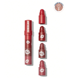 رژلب چهارطبقه شیگلم (پتال استک)        SHEGLAM Mega Lip Stacks-Petal Stack