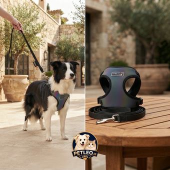 قلاده کتفی لیزری و لید PETPLUS مدل HARNESS (سایز M)