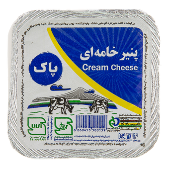 پنیر خامه ای 200 گرم پاک