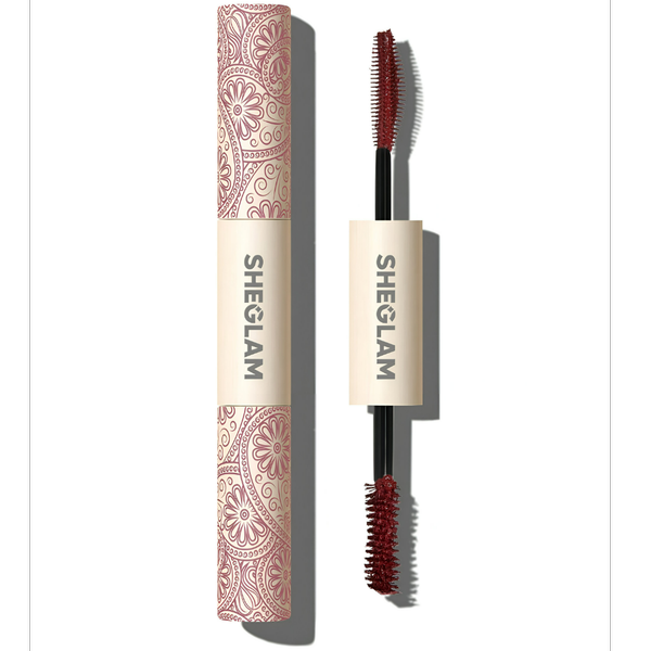 ریمل دو سر بلند کننده رنگی ضد اب شیگلم all in one volume & mascara waterproof SHEGLAM