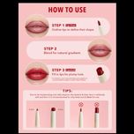 خط لب و رژ لب دو سر شیگلم SHEGLAM Glam 101 Sheer Tinted Lipstick & Liner Duo