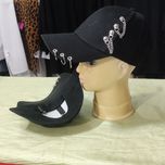 کلاه کتان مشکی مگنتی