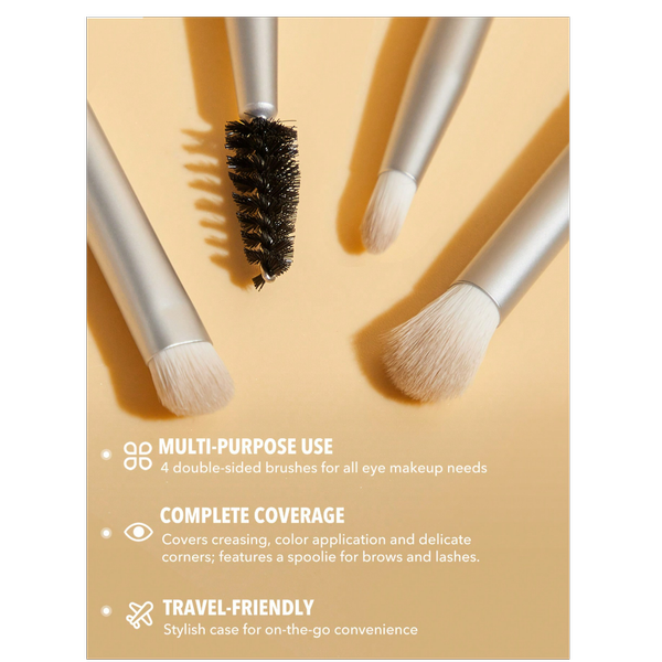 ست براش چشم بادوام شیگلم SHEGLAM 101 EYE ESSENTIALS BRUSH SET
