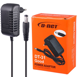 آداپتور مودم D-net DT-31 9V 1A فیش درشت