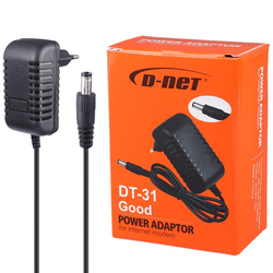 آداپتور مودم D-net DT-32 CKS-0910 9V 1A فیش ریز